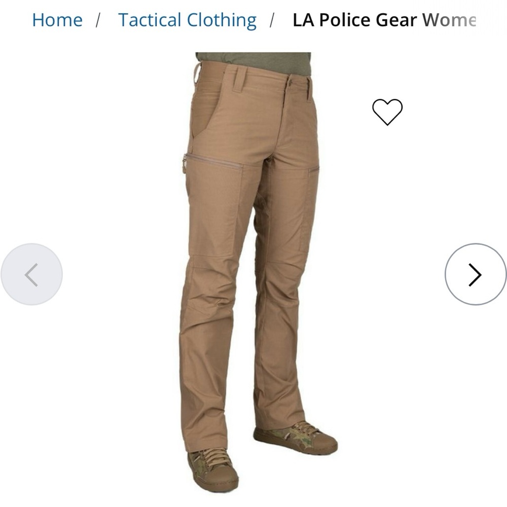 LA Police Gear Khaki BFE Stretch Pants